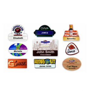 Custom Plastic Name Tags for Your Business